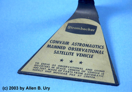 Convair Manned Observational Satellite - Strombecker -13