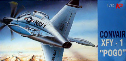 Convair XFY-1 Pogo - KP Models - KP Boix Art